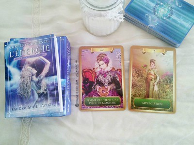 Cartes oracle de l'énergie de Sandra Anne Taylor présentation - Graine d'Eden présentation et review oracle divinatoire et tarot divinatoire - La bibliothèque interactive des Oracles divinatoires