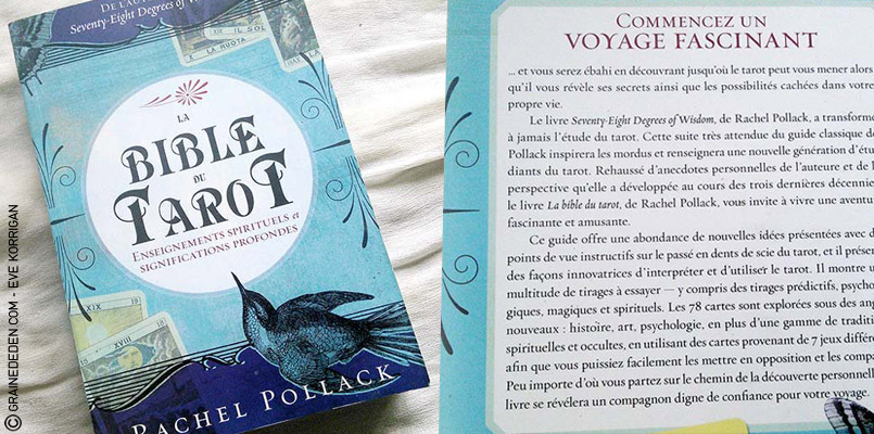 La Bible du Tarot de Rachel Pollack - Graine d'Eden La Bible du Tarot de Rachel Pollack - Graine d'Eden