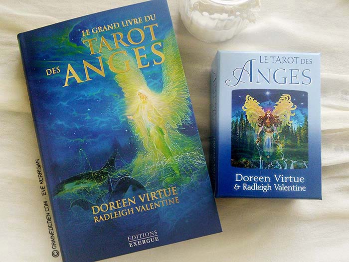 Le Tarot des Anges et Le Grand livre du Tarot des Anges de Doreen Virtue et Radleigh Valentine - Graine d'Eden Développement personnel, spiritualité, guidance, oracles et tarots divinatoires - La bibliothèque des Tarots