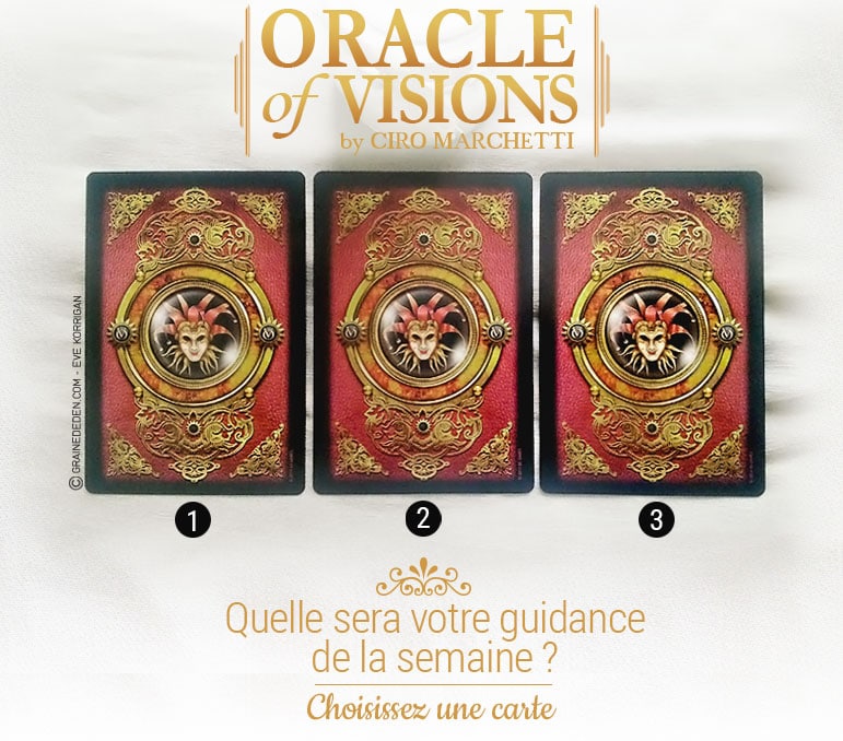 26 septembre au 2 octobre - Votre guidance de la semaine avec Oracle of Visions de Ciro Marchetti - Graine d'Eden Tarots et Oracles divinatoires - avis, review, présentations