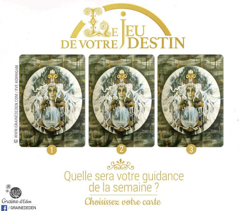 11 au 17 Septembre 2017 - Votre guidance de la semaine avec Le Jeu de votre Destin de Esmeralda Bernard et Julian Van bur - Graine d'Eden Développement personnel, spiritualité, tarots et oracles divinatoires, Bibliothèques des Oracles, avis, présentation, review , revue