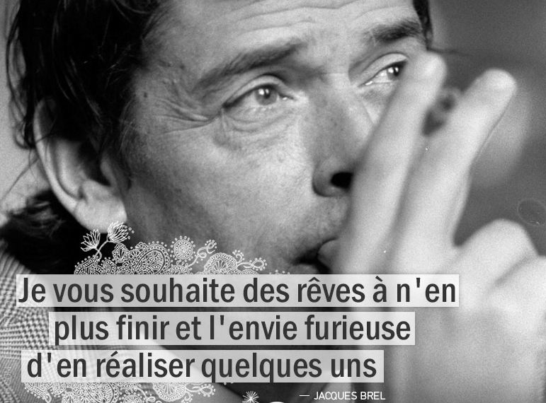 Je vous souhaite des rêves à n'en plus finir...