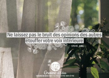 Ne laissez pas le bruit des opinions des autres étouffer votre voix intérieure