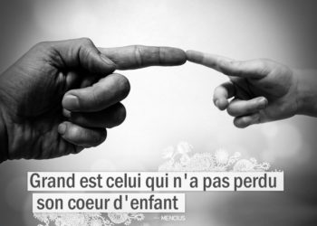 Citation Mencius - Grand est celui qui n'a pas perdu son cœur d'enfant Graine d’Eden citations