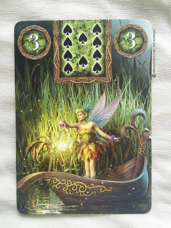 Fairy Lenormand Oracle cards - Graine d'Eden review, présentation. Cartes Oracle, tarot