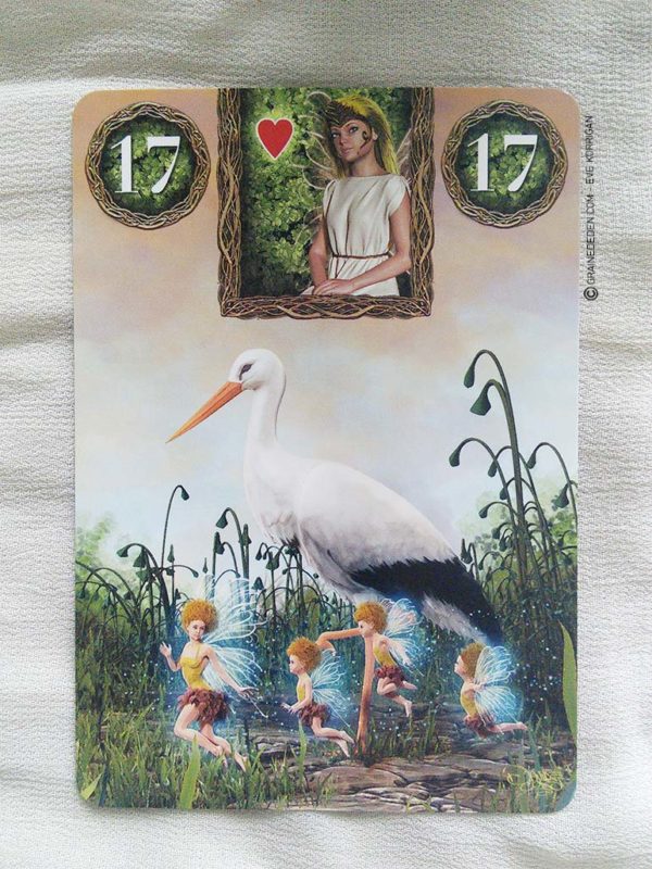 Fairy Lenormand Oracle cards - Graine d'Eden review, présentation. Cartes Oracle, tarot