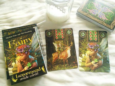 Fairy Lenormand Oracle cards - Graine d'Eden review, présentation. Cartes Oracle, tarot