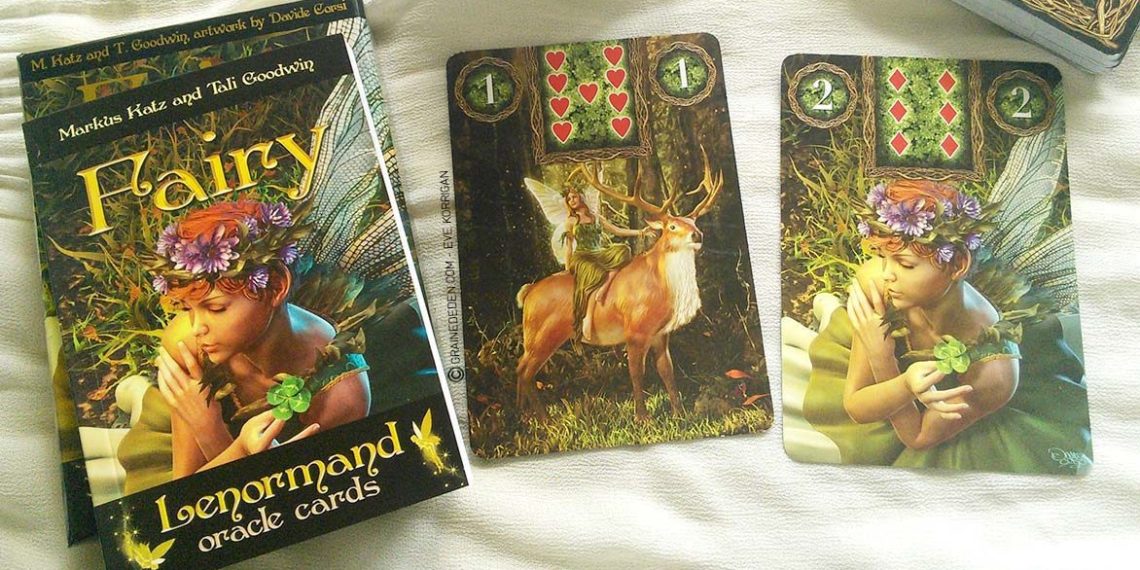 Fairy Lenormand Oracle cards - Graine d'Eden review, présentation. Cartes Oracle, tarot