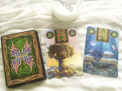 Fairy Lenormand Oracle cards - Graine d'Eden review, présentation. Cartes Oracle, tarot