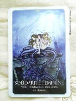 L'Oracle des Sirènes : Messages de guérison, d'amour et d'affection - Graine d'Eden review, présentation. Cartes Oracle, tarot