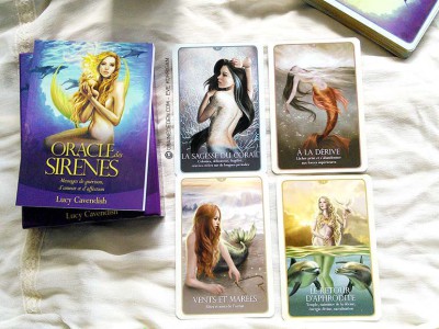 L'Oracle des Sirènes : Messages de guérison, d'amour et d'affection - Graine d'Eden review, présentation. Cartes Oracle, tarot