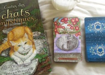 Le Tarot des chats mystiques - Graine d'Eden, review, présentation de jeux de tarots, oracles.