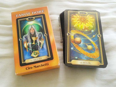 Le Tarot Doré de Ciro Marchetti - Le Tarot Simplifié de Josephine Ellershaw - Graine d'Eden