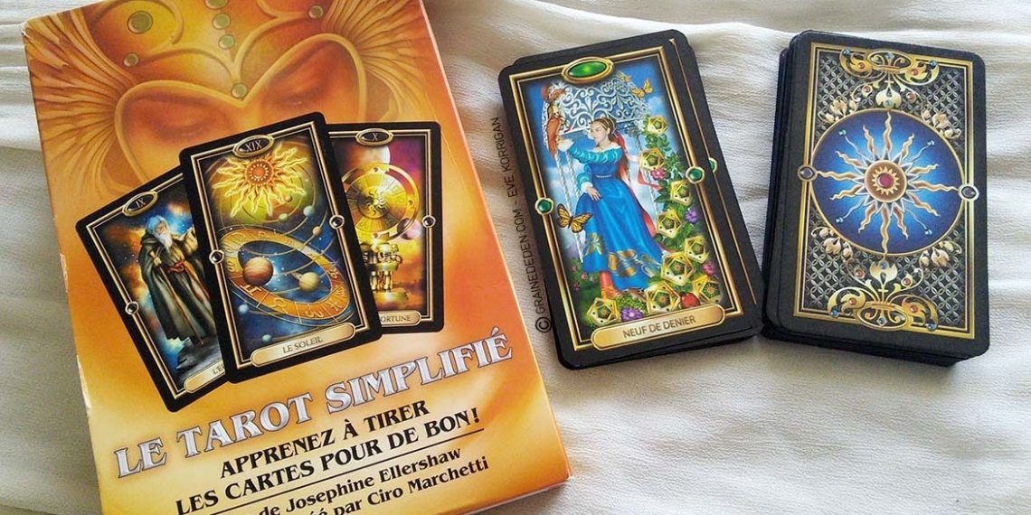 Le Tarot Doré de Ciro Marchetti - Le Tarot Simplifié de Josephine Ellershaw - Graine d'Eden