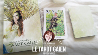 Le Tarot Gaien - Le Tarot Gaïen - Graine d'Eden, review, présentation de jeux de tarots, oracles.