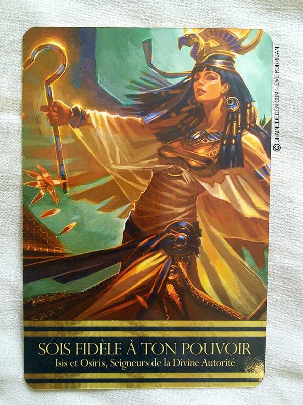 L'Oracle d'Isis de Alana Fairchild - Graine d'Eden Tarot et Oracle divinatoires - Revues, cours ..
