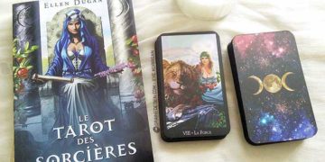 Le Tarot des Sorcières de Ellen Dugan et Mark Evans - Graine d'Eden la bibliothèque des Tarots, revue, review, présentation de Tarot et Oracle Divinatoires