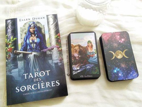 Le Tarot des Sorcières de Ellen Dugan et Mark Evans - Graine d'Eden la bibliothèque des Tarots, revue, review, présentation de Tarot et Oracle Divinatoires