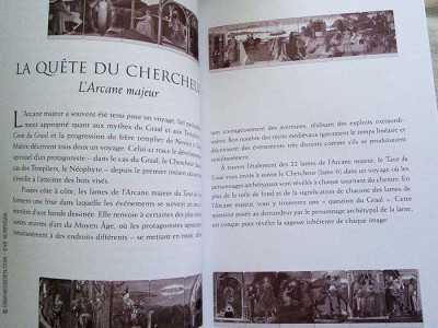 Le Tarot du Graal de John Matthews et Giovanni Caselli - Graine d'Eden la bibliothèque des Tarots, revue, review, présentation de Tarot et Oracle Divinatoires