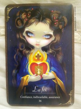 Oracle des Vampires de Lucy Cavendish - Graine d'Eden, review et présentation de tarots et oracles divinatoires.