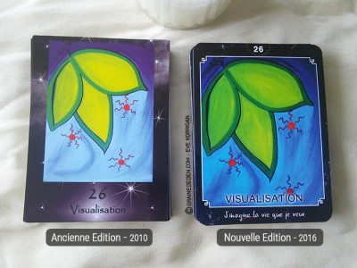 Oracle de Krystal de Corine Madelain - Review et présentation de ce jeu pour travailler avec la Loi de l'Attraction. Graine d'Eden tarots, oracles divinatoires.