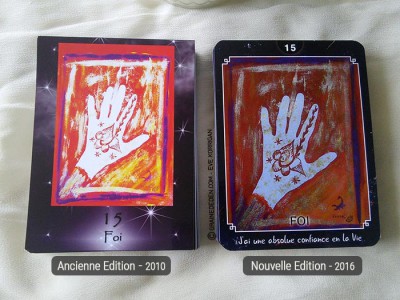 Oracle de Krystal de Corine Madelain - Review et présentation de ce jeu pour travailler avec la Loi de l'Attraction. Graine d'Eden tarots, oracles divinatoires.