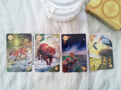 Celtic Lenormand Cartes Oracle présentation - Graine d'Eden review et présentation de cartes Oracle divinatoire et tarot divinatoire - La bibliothèque interactive des oracles divinatoires