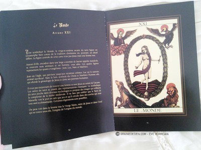 Le tarot noir de Matthieu Hackière et Justine Ternel - Tarot de Marseille divinatoire - Review et présentation de tarot de marseille et divinatoire - Graine d'Eden review cours tarots et oracle divinatoires