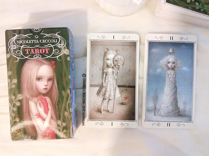 Nicoletta Ceccoli Tarot présentation et review de tarot divinatoire - Graine d'Eden La bibliothèque des Tarots divinatoires