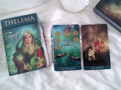 Thelema Tarot deck de Renata Lechner - Présentation et review de Tarot divinatoire - Graine d'Eden