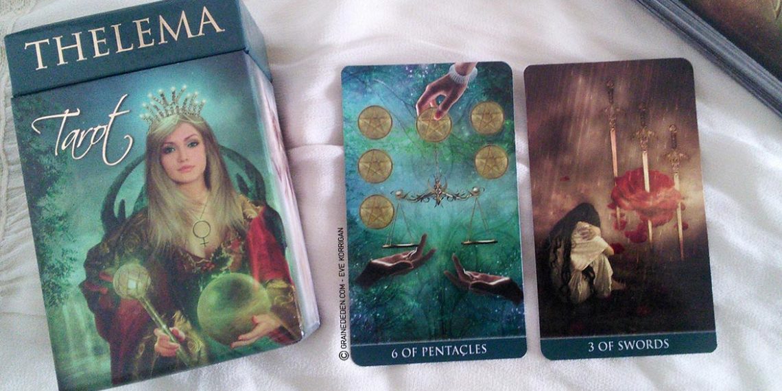 Thelema Tarot deck de Renata Lechner - Présentation et review de Tarot divinatoire - Graine d'Eden