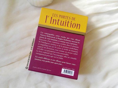 Cartes Les Portes de l'Intuition de Mielczareck et Brigitte Barberane - Review et présentation de cartes oracle - Graine d'Eden - Développement personnel, spiritualité, guidance, oracles et tarots divinatoires