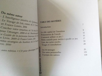 Cartes Les Portes de l'Intuition de Mielczareck et Brigitte Barberane - Review et présentation de cartes oracle - Graine d'Eden - Développement personnel, spiritualité, guidance, oracles et tarots divinatoires