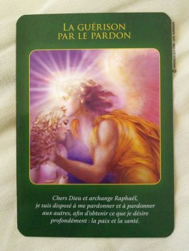 Cartes Oracle L'Archange Raphael de Doreen Virtue - Présentation de jeu, review - Graine d'Eden Bibliothèque de cartes Oracles et Tarots divinatoires