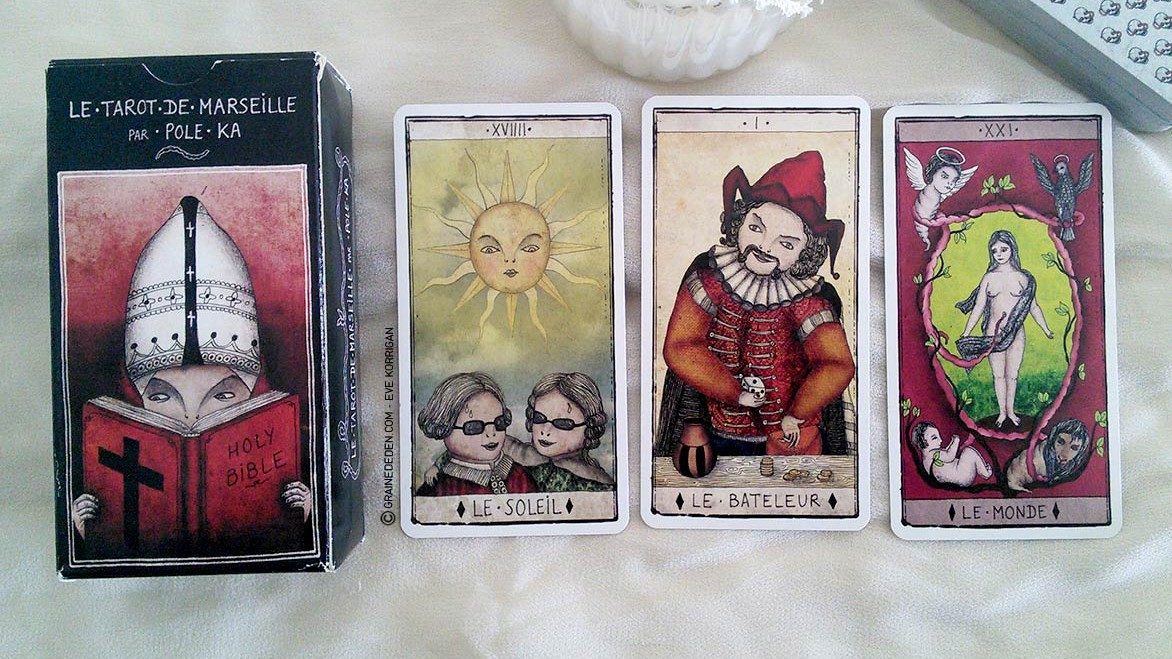 Le Tarot de Marseille par Pole-Ka - Présentation et review de Tarot divinatoire - Graine d'Eden