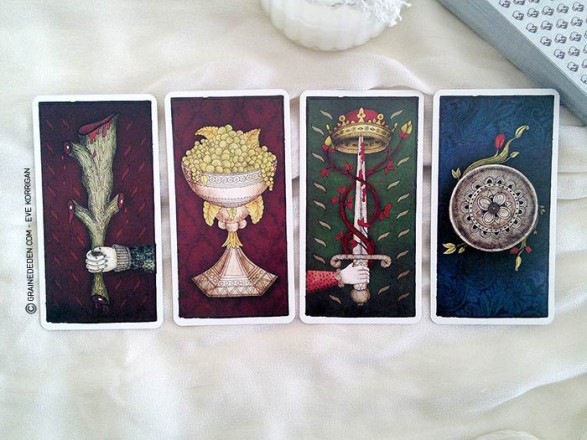 Tarot De Marseille Kartenspiel – 78 Karten Von Pole Ka Für Wahrsagerei