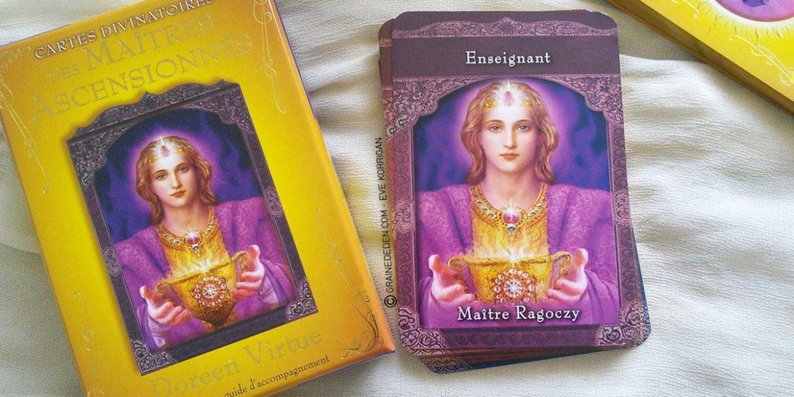 Review Les cartes divinatoires des Maîtres Ascensionnés de Doreen Virtue - Graine d'Eden review et présentation de cartes Oracle et tarots divinatoires