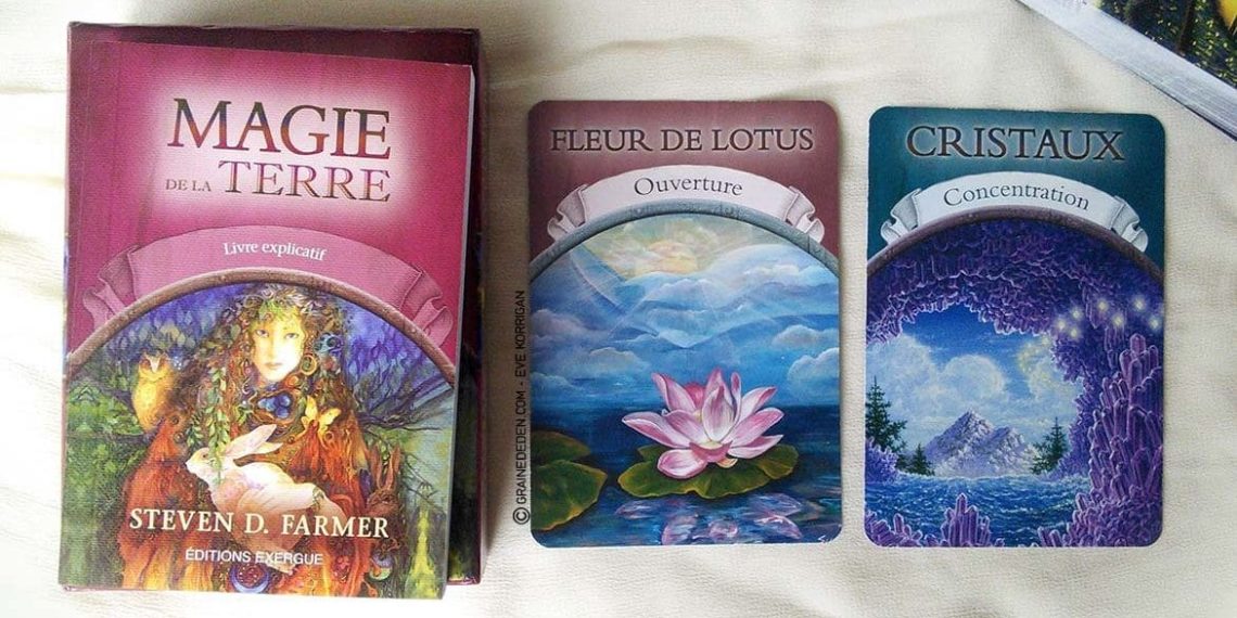 Cartes Oracle Magie de la Terre de Steven D. Farmer - Review et présentation de cartes oracle - Graine d'Eden - Développement personnel, spiritualité, guidance, oracles et tarots divinatoires