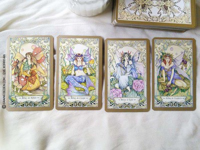 Le Tarot Ésotérique du Monde des Fées de Linda Ravenscroft - Review et présentation de Tarots divinatoires - Graine d'Eden - Développement personnel, spiritualité, guidance, oracles et tarots divinatoires