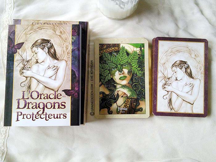 L'Oracle des Dragons Protecteurs de Lucy Cavendish - Review et présentation de cartes oracle - Graine d'Eden - Développement personnel, spiritualité, guidance, oracles et tarots divinatoires