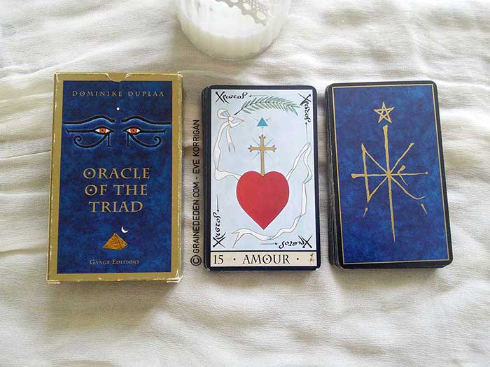 Oracle de la Triade cartes de Dominike Duplaa review