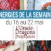 16 au 22 mai - Votre énergie de la semaine avec les cartes L'Oracle des Dragons Protecteurs de Lucy Cavendish - Quelle sera votre énergie cette semaine - Graine d'Eden tarot et oracle divinatoires