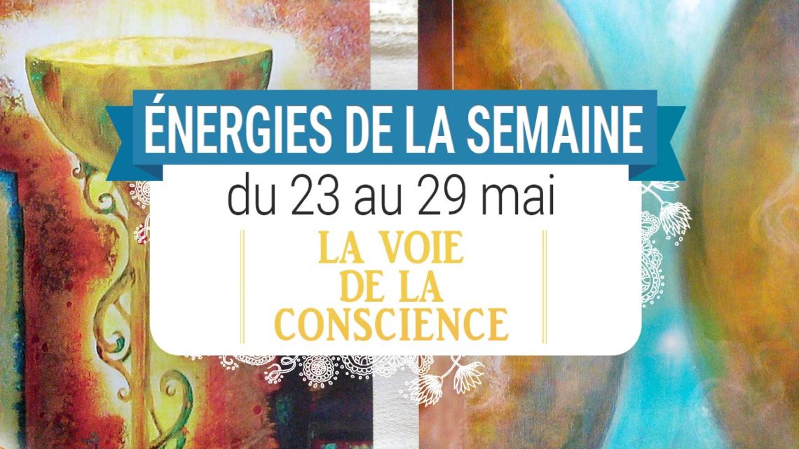 23 au 29 mai - Votre énergie de la semaine avec les cartes La Voie de la Conscience de Marisa Ortolan et Eve Fouquet - Quelle sera votre énergie cette semaine - Graine d'Eden tarot et oracle divinatoires