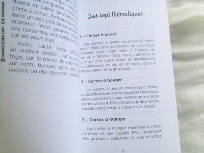 Se Nourrir en conscience de Ariana Roques - Graine d'Eden Développement personnel, spiritualité, guidance, oracles et tarots divinatoires - La bibliothèque des Oracles