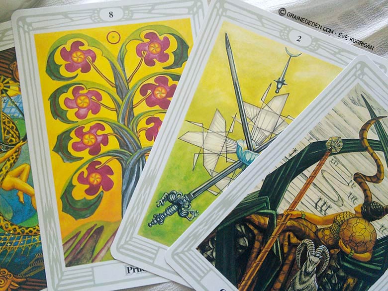 Tarot Miroir de tes relations de Gerd Ziegler et le Tarot de Thoth de Aleister Crowley - Graine d'Eden Tarots, Oracles divinatoires - Livres de développement personnel, spritualité