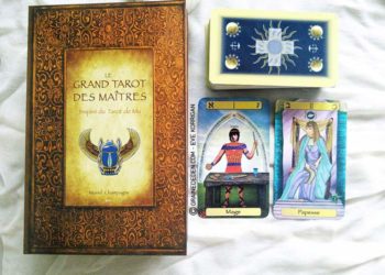 Le Grand Tarot des Maîtres de Muriel Champagne - Graine d'Eden Développement personnel, spiritualité, guidance, oracles et tarots divinatoires - La bibliothèque des Tarots divinatoires.