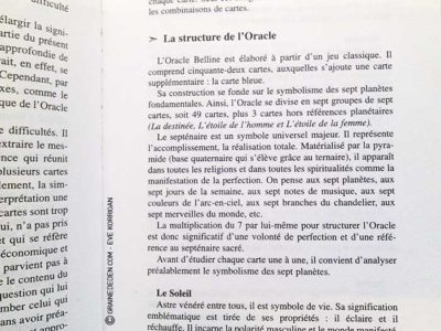 L'Oracle de Belline - Graine d'Eden Développement personnel, spiritualité, guidance, oracles et tarots divinatoires - La bibliothèque des Oracles