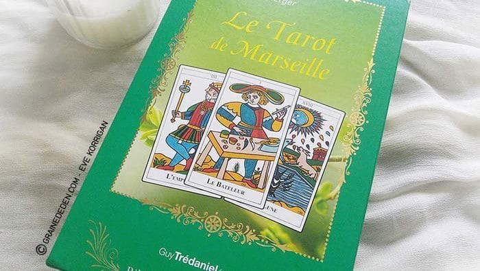 Le Tarot de Marseille de Johannes Fiebig et Evelin Buerger - Graine d'Eden Développement personnel, spiritualité, guidance, oracles et tarots divinatoires - La bibliothèque des Tarots