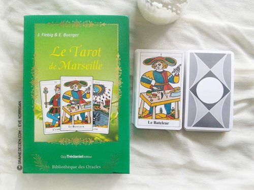 Le Tarot de Marseille de Johannes Fiebig et Evelin Buerger - Graine d'Eden Développement personnel, spiritualité, guidance, oracles et tarots divinatoires - La bibliothèque des Tarots