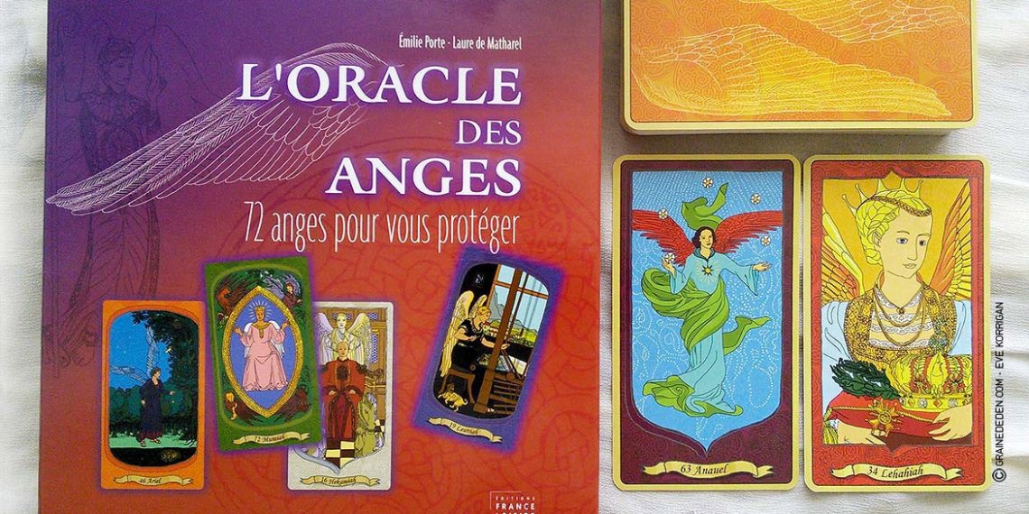 L'Oracle des Anges de Emilie Porte et Laure de Matharel - 72 Anges pour vous protéger - Graine d'Eden Développement personnel, spiritualité, guidance, oracles et tarots divinatoires - La bibliothèque des Oracles